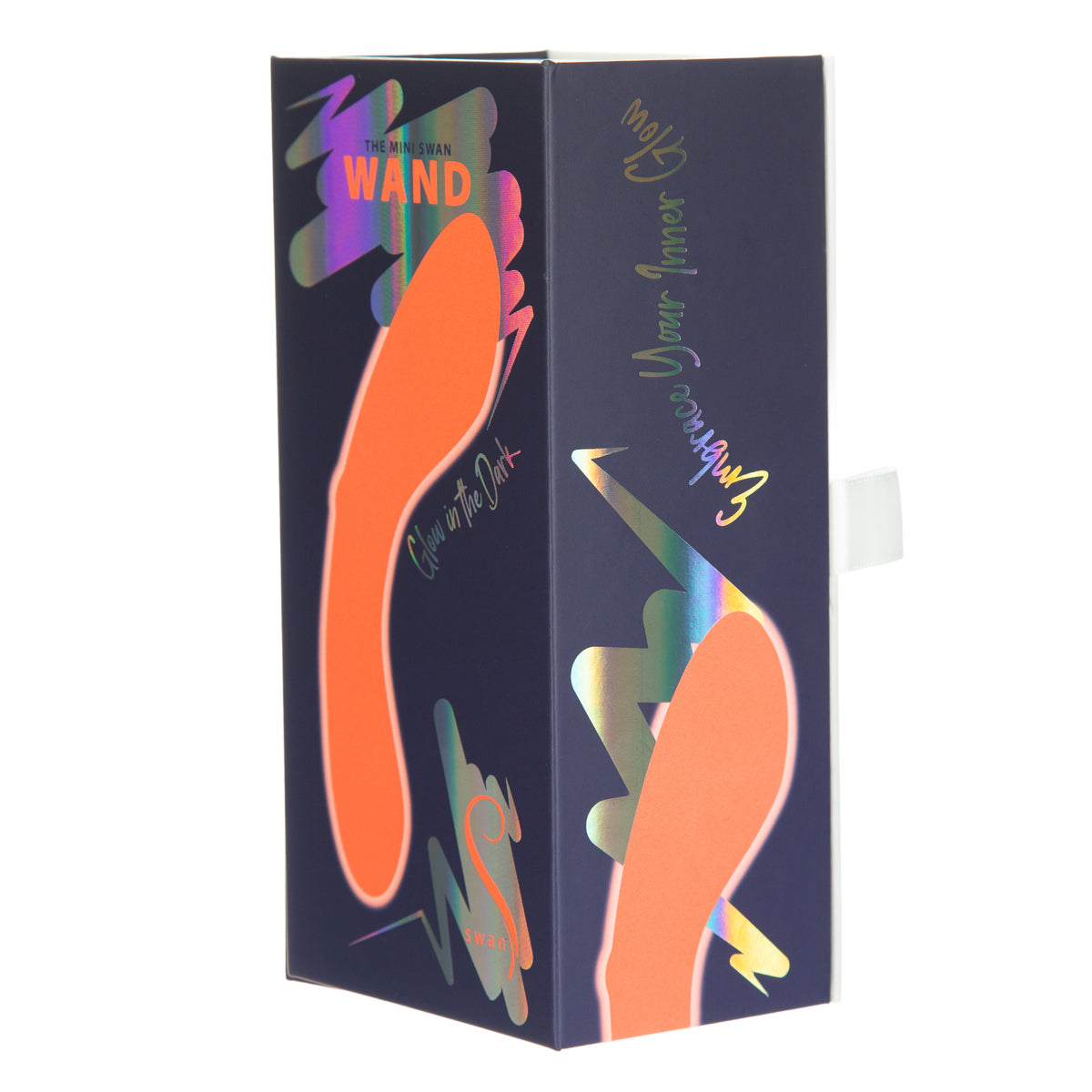 Swan- The Mini Swan Wand Glow-in-the-Dark Orange