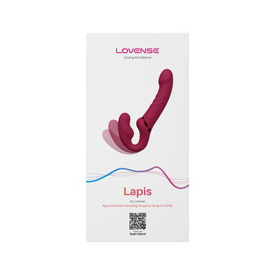 Lovense LapisVibrating Strapless Strap-On