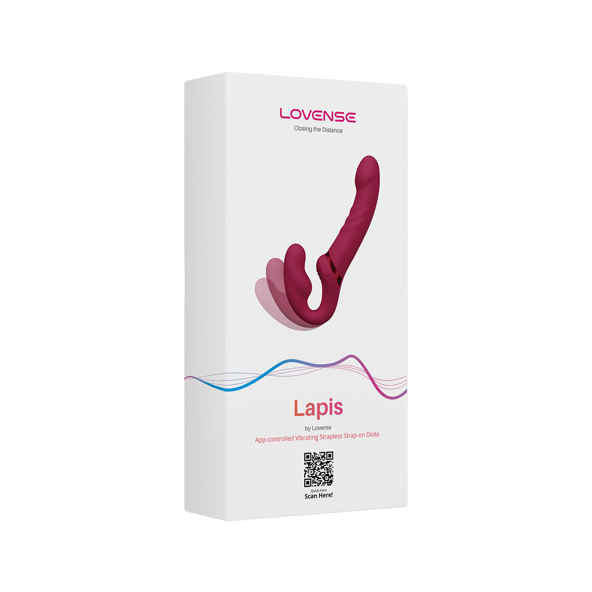 Lovense LapisVibrating Strapless Strap-On