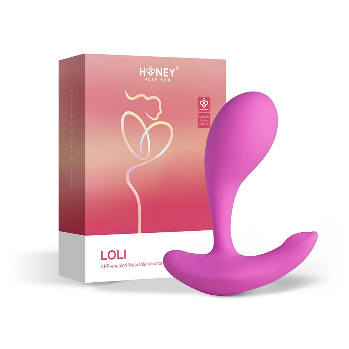 Honey Play Box Loli Wearable Clit and G-spot Vibrator