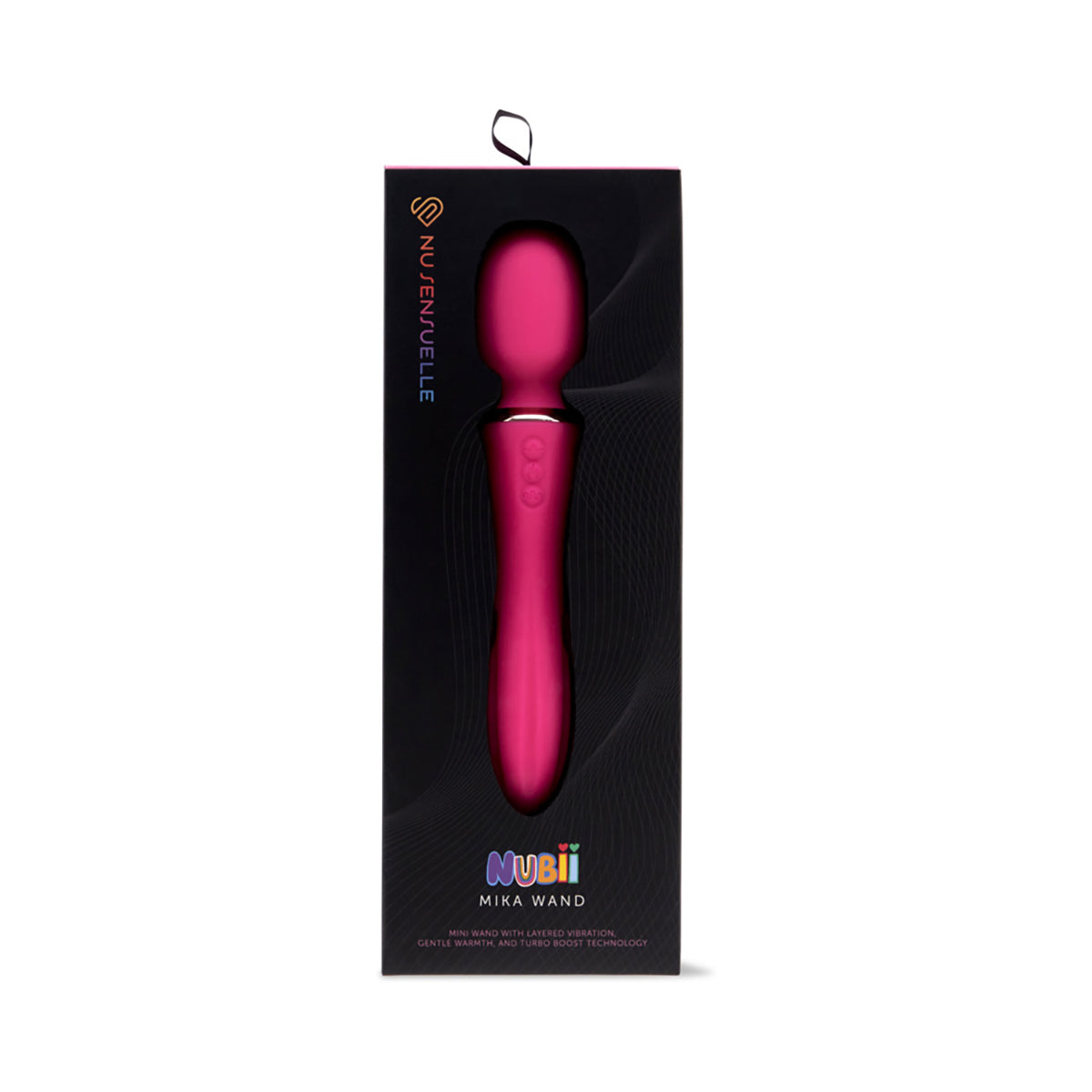 Nu Sensuelle Mika Nubii Wand with Turbo Boost and Heat - Pink