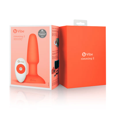 b-Vibe Rimming Plug 2 Orange