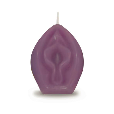 Eden's Vagina Candle Eggplant