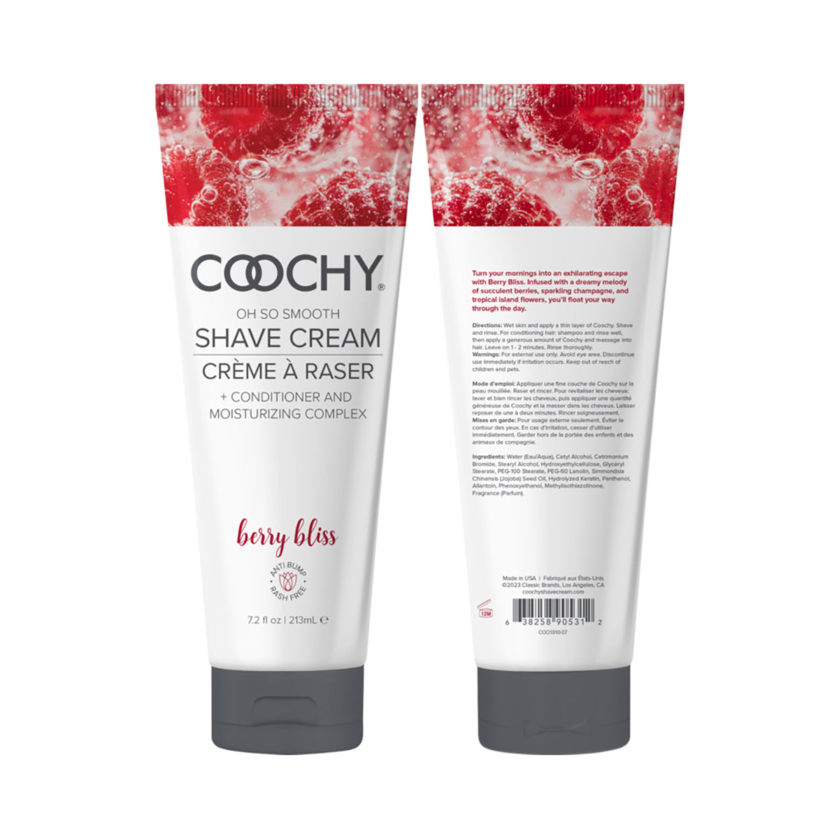 Coochy Berry Bliss Shave Cream 7.2oz