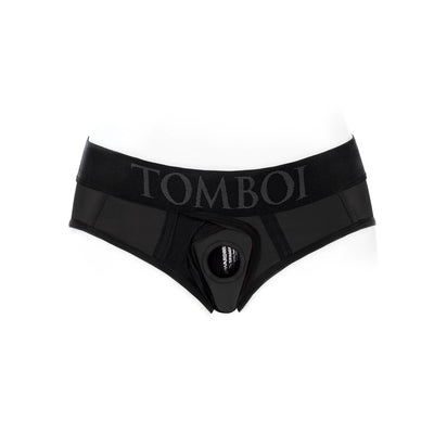 SpareParts Tomboi Cover Brief Nyl Bk XXS