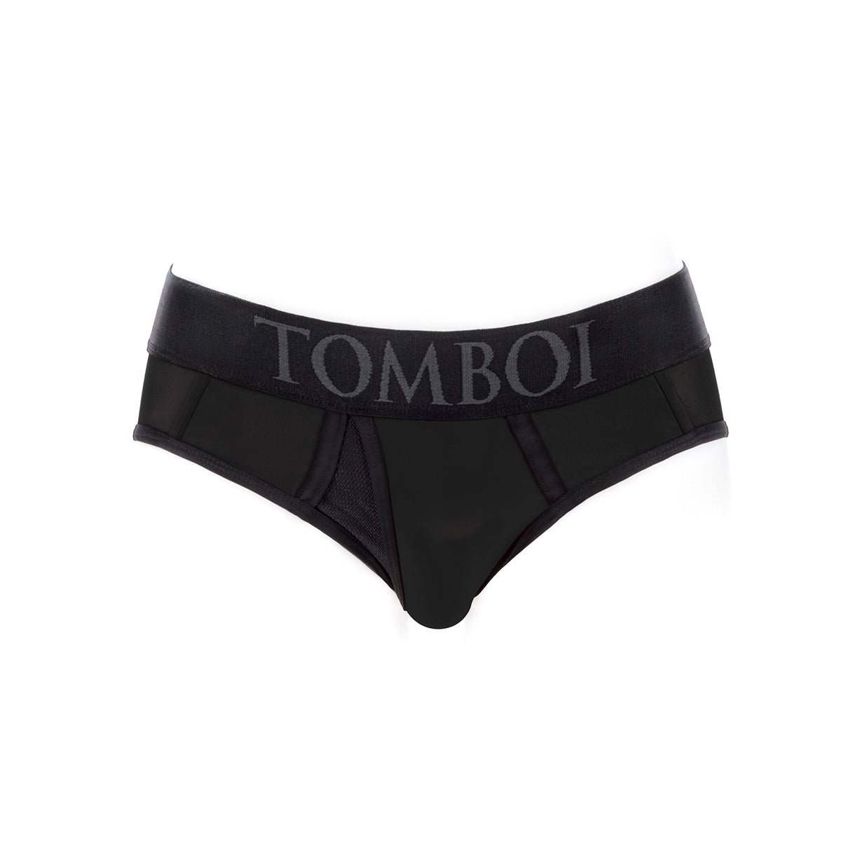 SpareParts Tomboi Cover Brief Nyl Bk XXS