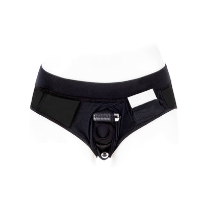 SpareParts Tomboi Cover Brief Nylon Bk S