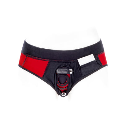 SpareParts Tomboi Cover Brief Nyl Red XS