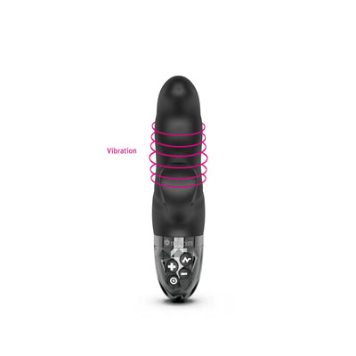 Mystim Hop Hop Bob eStim Vibrator Black