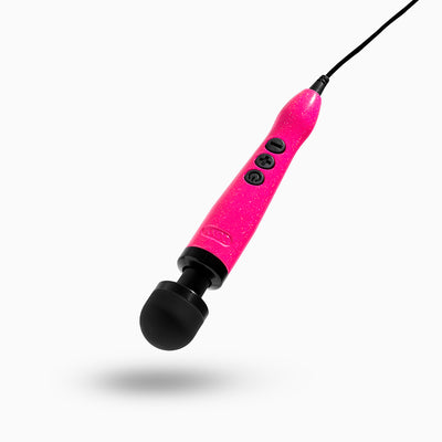 Doxy Die Cast 3 Compact Wand Vibrator Hot Pink