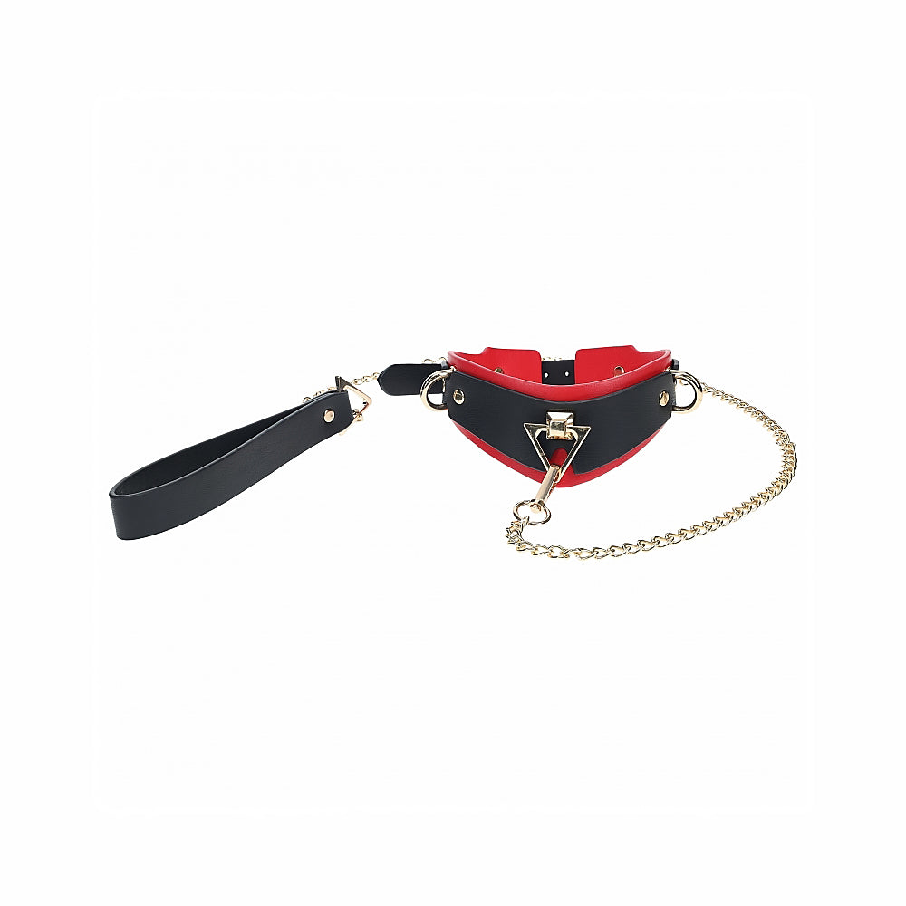 Ouch! Milan Collection - Collar with Leash