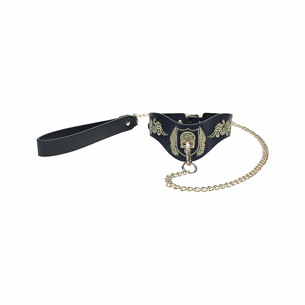 Ouch! London Collection - Collar with Leash