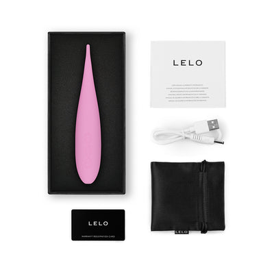 LELO DOT Travel Clitoral Pinpoint Vibrator Pink