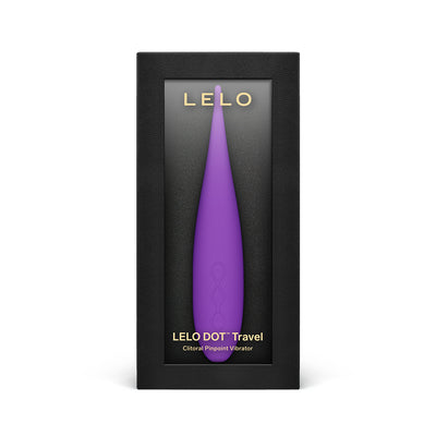 LELO DOT Travel Clitoral Pinpoint Vibrator Purple