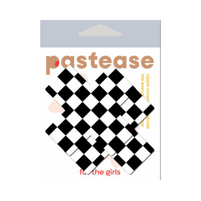 Pastease Plus X B&W Checker Cross