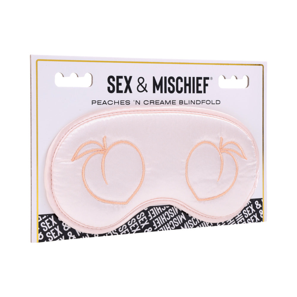 Sportsheets Sex & Mischief Peaches n CreaMe Blindfold