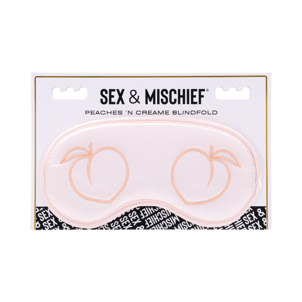 Sportsheets Sex & Mischief Peaches n CreaMe Blindfold