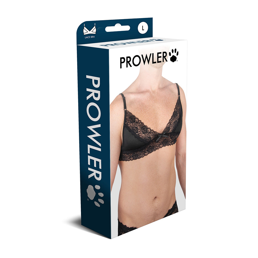 Prowler Lace Bra Black Large