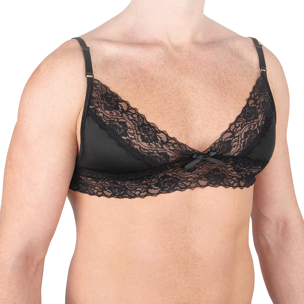 Prowler Lace Bra Black Large