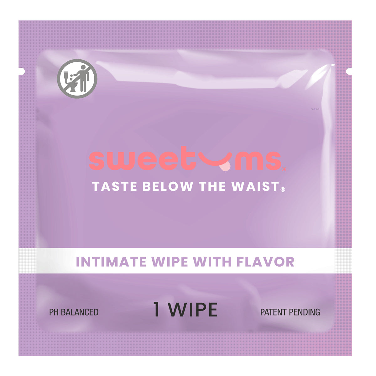 Sweetums Intimate Wipes Honey Lavender Flavor