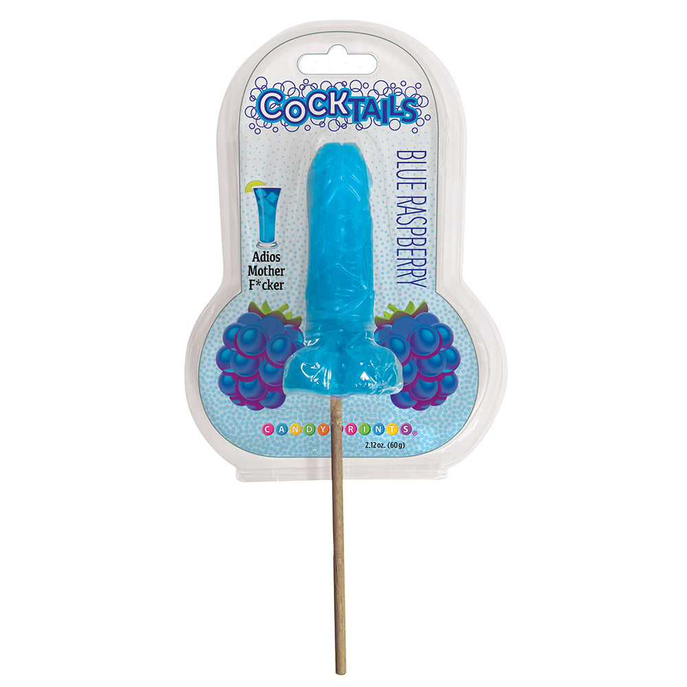 Cocktails 3D Lollipops Blue Raspeberry