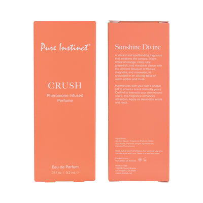 Pure Instinct Pheromone Perfume Spray Crush .31o