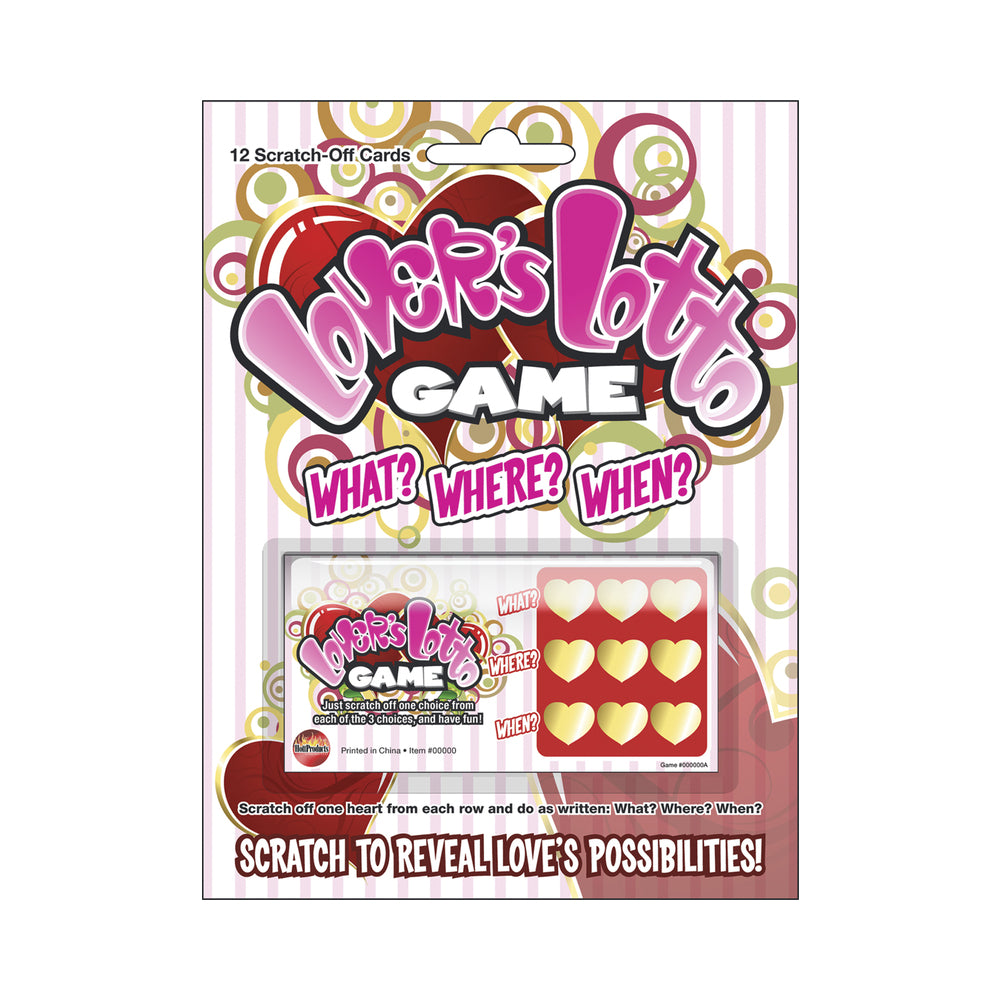 Lovers Lotto Game Scratch&Play Sex Game