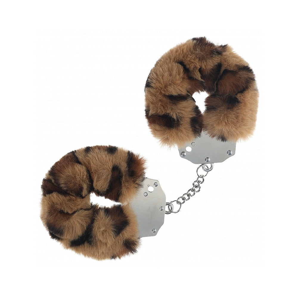 Ouch! Heavy-Duty Fluffy Handcuffs Leopar