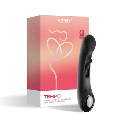 HPB Tempo PressSens App Tap G-Spot Blk