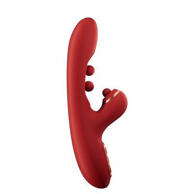 HPB Tickler Wiggling G-Spot Tap Clit Red