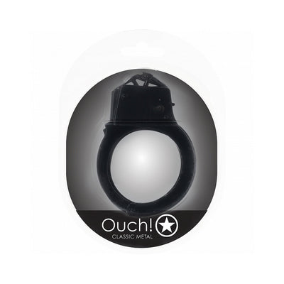 Ouch! Classic Metal Handcuffs Black