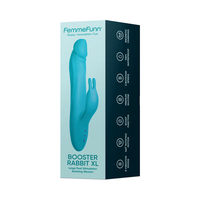 FemmeFunn Booster Rabbit XL Turquoise