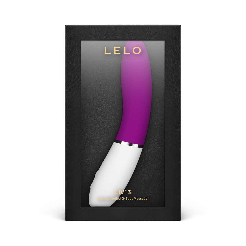 LELO LIV 3 App G-Spot Vibrator Deep Rose