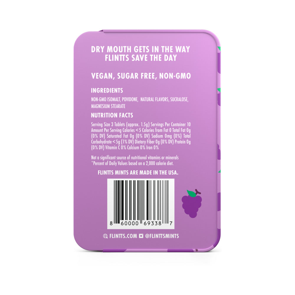 Flintts Mints Luxury Grape FS 125