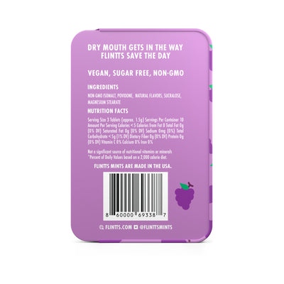 Flintts Mints Luxury Grape FS 125