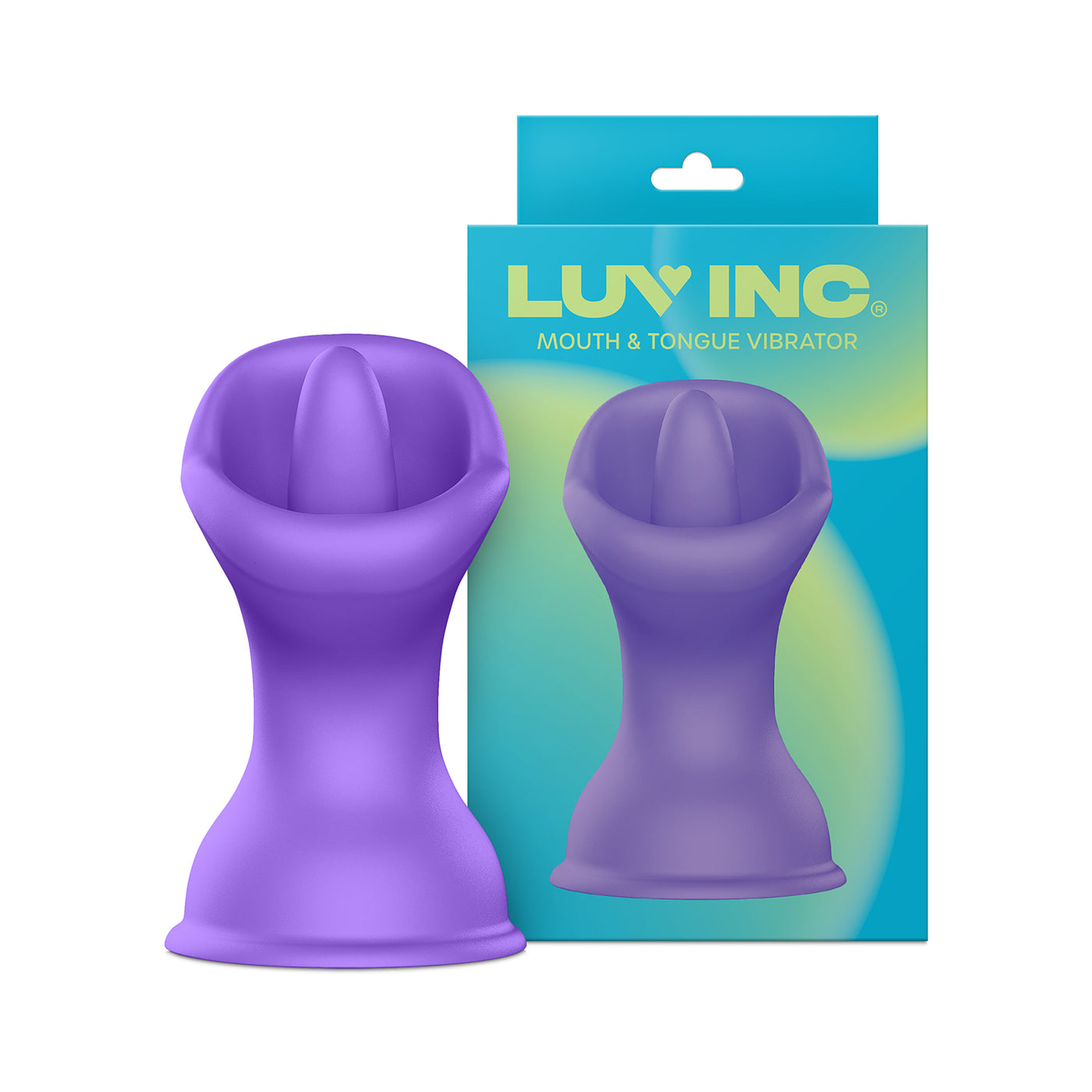 Luv Inc Mv57 Mouth & Tongue Vibrator Purple