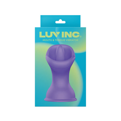 Luv Inc Mv57 Mouth & Tongue Vibrator Purple