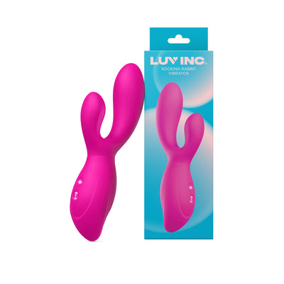 Luv Inc Rr94 Rocking Rabbit Vibrator Pink