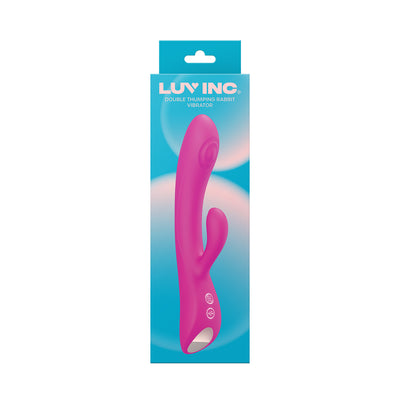 Luv Inc Dr42 Double Thumping Rabbit Vibrator Pink