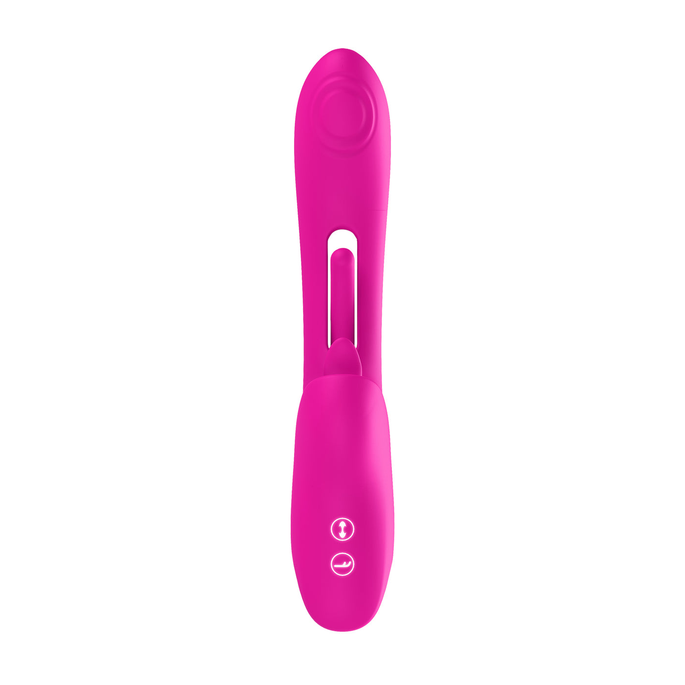 Luv Inc Tr46 Tapping Tongue Rabbit Vibrator Pink