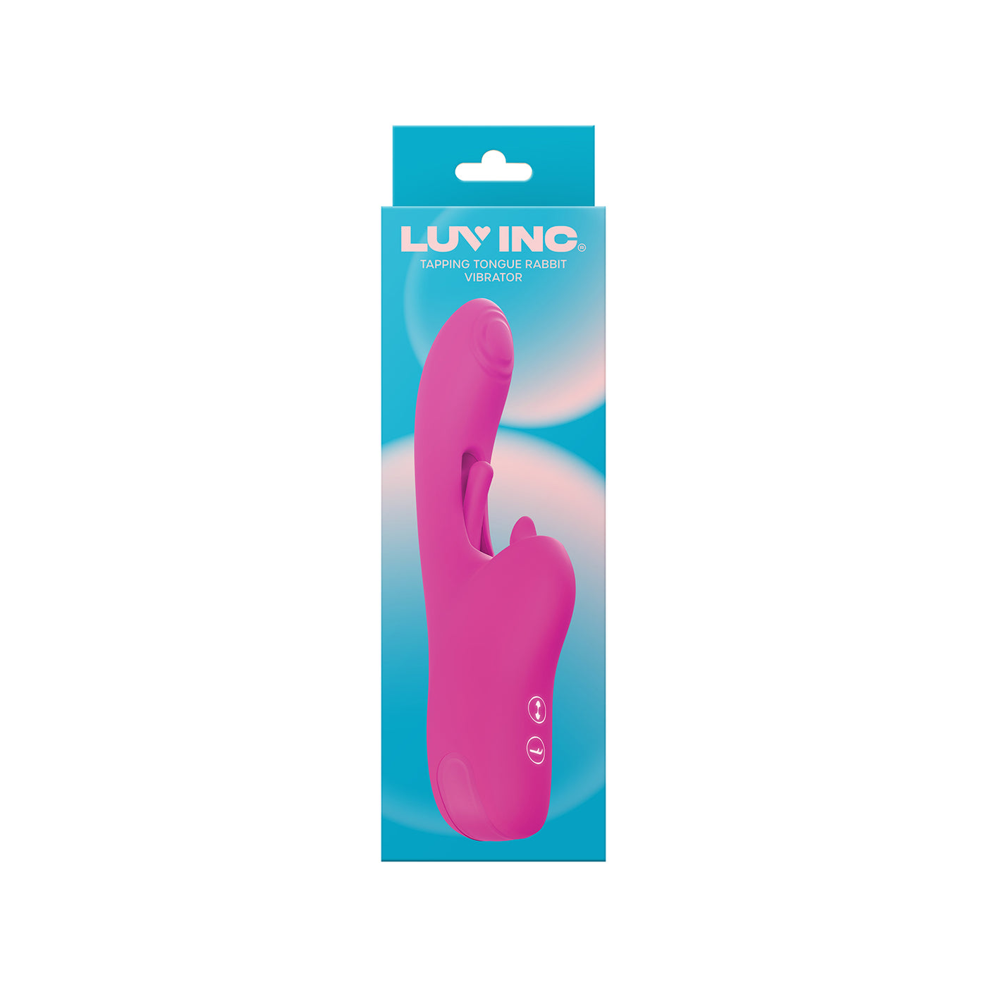 Luv Inc Tr46 Tapping Tongue Rabbit Vibrator Pink