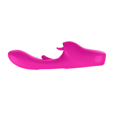 Luv Inc Tr46 Tapping Tongue Rabbit Vibrator Pink