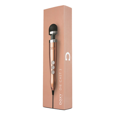 Doxy Die Cast 3 Massager - Rose Gold