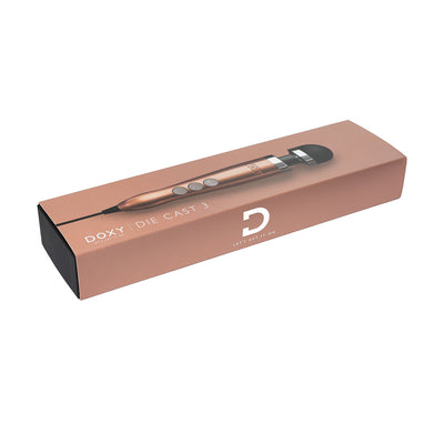 Doxy Die Cast 3 Massager - Rose Gold