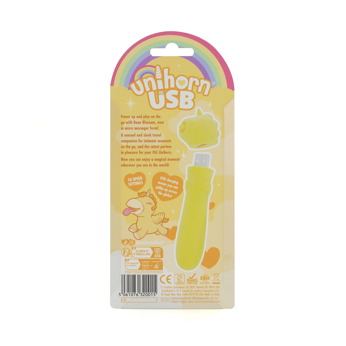 Unihorn USB Bullet Bean Blossom Yellow