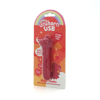 Unihorn USB Bullet Blaze Diablo Dark Red