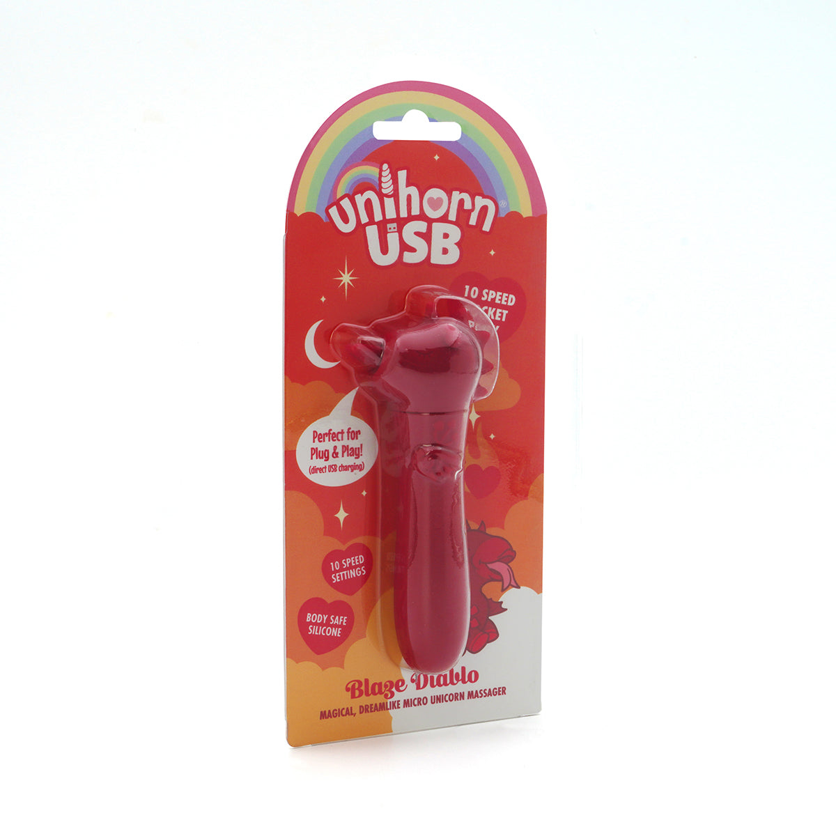 Unihorn USB Bullet Blaze Diablo Dark Red