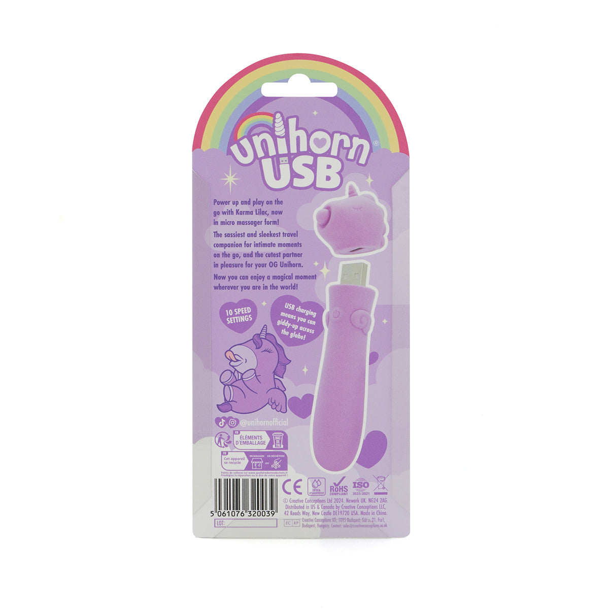 Unihorn USB Bullet Karma Lilac