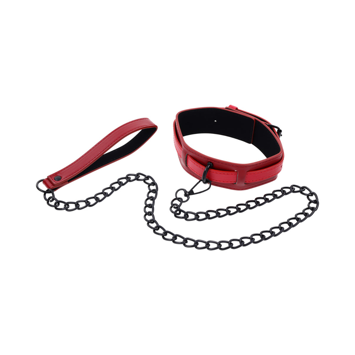 SS S&M Ex's & Oh's Collar and Leash