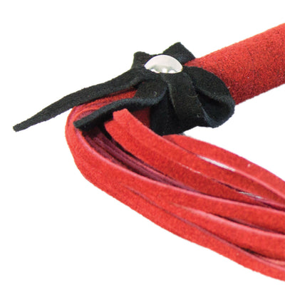 Love Knot Mini Flogger w/ Bow - Red